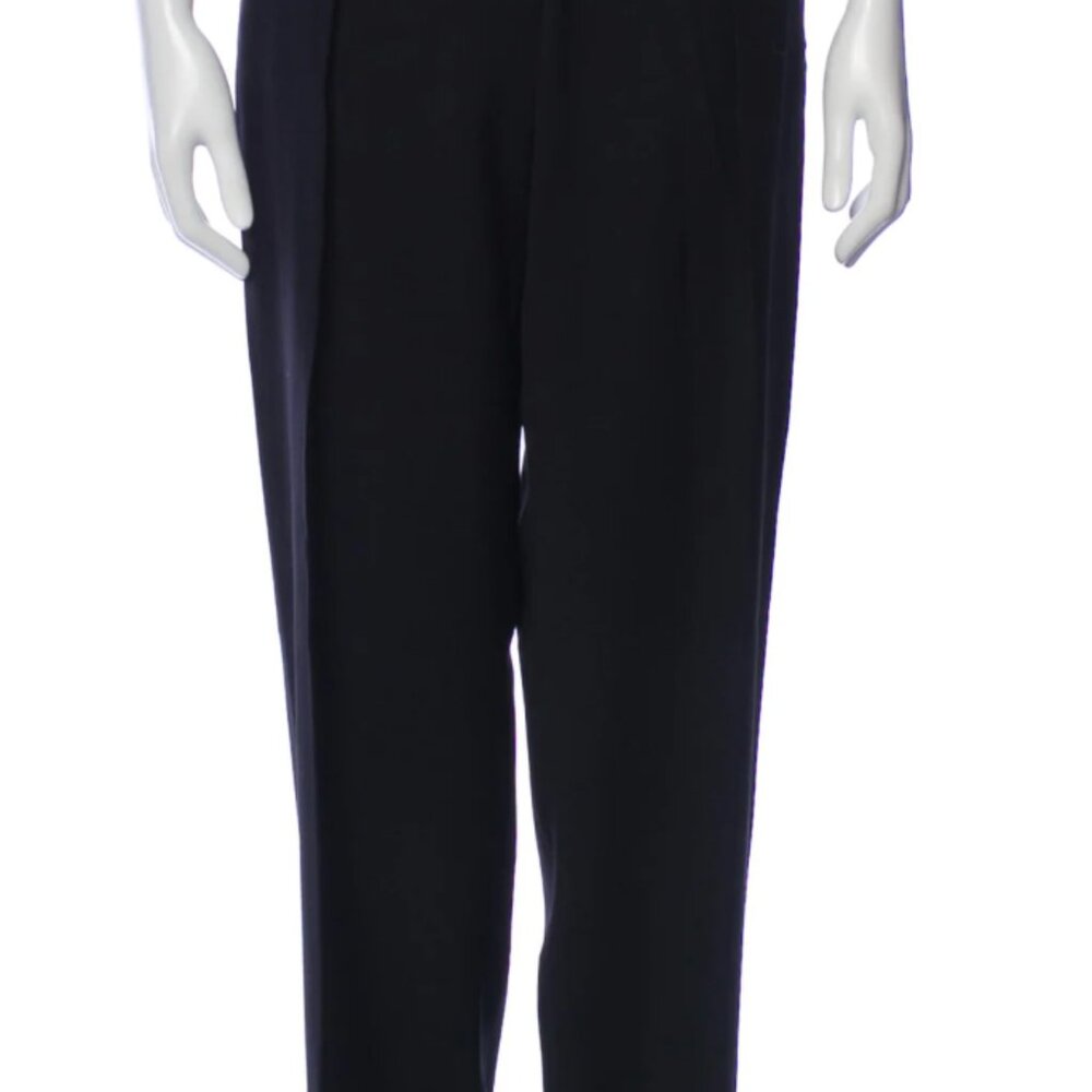 Victoria Victoria Beckham Wide Leg Pants Black Size US 8